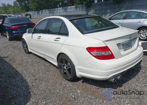 2008 Mercedes-Benz C 350 Sport из США, поврежденный, VIN WDDGF56X68F029659